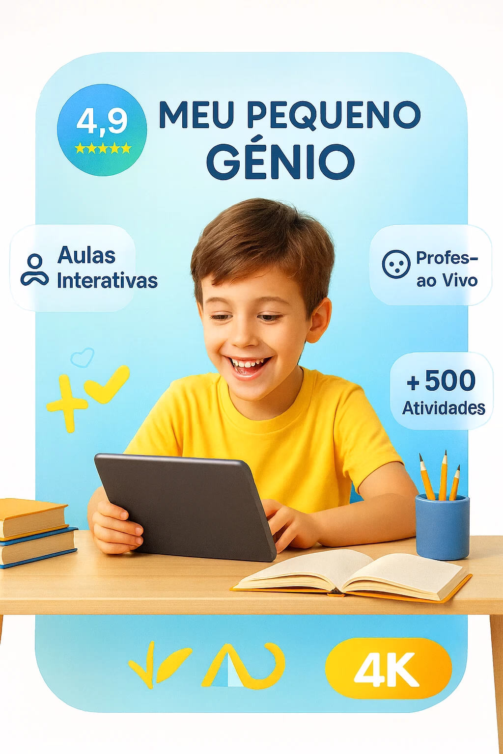Apostila e App Meu Pequeno Gênio